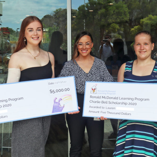 Photo of 2020 Charlie Bell Scholarship recipients