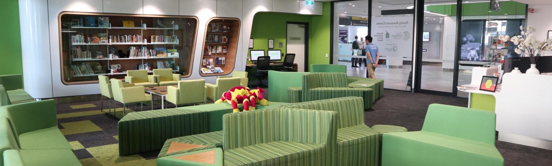 Photo of the Family Room at Perth Children's Hospital